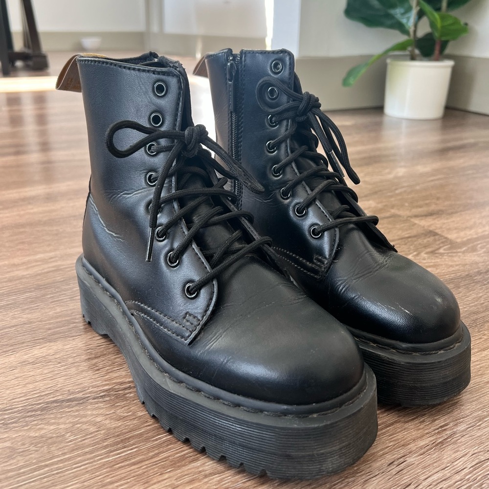 Dr. Martens Vegan Jadon II Boot Mono Platforms